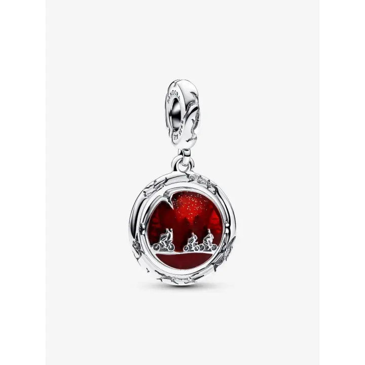 Pandora - Stranger Things - Charm Colgante invertido que Brilla en la osadía-Plata de Lei - 1