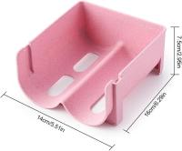 3 Pack Plastic Stackable Bottle Shelf,Refrigerator Organizer Kitchen Bottle Storage Rack Wine Holder Bottles Drinks Shelf Display Shelf - details 0