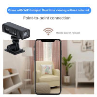 Cámara Mini Wireless HD 1080P Seguridad Doméstica Visión Nocturna Vídeo IP Cámara De Vigilancia WiFi Control Remoto CUGUU - details 7