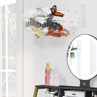 Organizador De Cabello 360 Grados Rotativo Clip De Acrílico Porta Pinzas Y Diademas Ecológico Soporte De Almacenamiento Y Exhibición - details 5