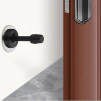 Parador De Puerta De Goma Y Acero Inoxidable Para Pared Con Tornillos Para Instalación En El Piso Para Dormitorio Y Hogar Herramientas De Hardware - details 7