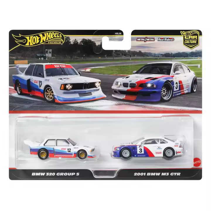 Hot Wheels Premium Car Culture Pack 2 BMW 320 Group 5 y BMW 320 Group 5 - 1