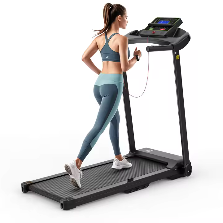 Cinta De Correr Allinlife, 1-12 Km/H, Control De Distancia, Multimodo, Pantalla Led, 1-12 Programas, Motor Potente Y Silencioso De 2,5 Hp, Rango De Velocidad De 1-12 Km/H, Adecuada Para Uso Doméstico U Oficina, Envío En 48 Horas. - 1