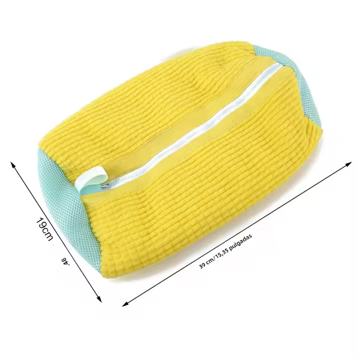 Bolsa De Lavado Con Redes Acolchadas Protector De Zapatos Para Máquina De Lavar Ropa Sello De Fibra Fluffy Poliéster Bolsa De Secado Amigable Con Máquina De Lavar - 1