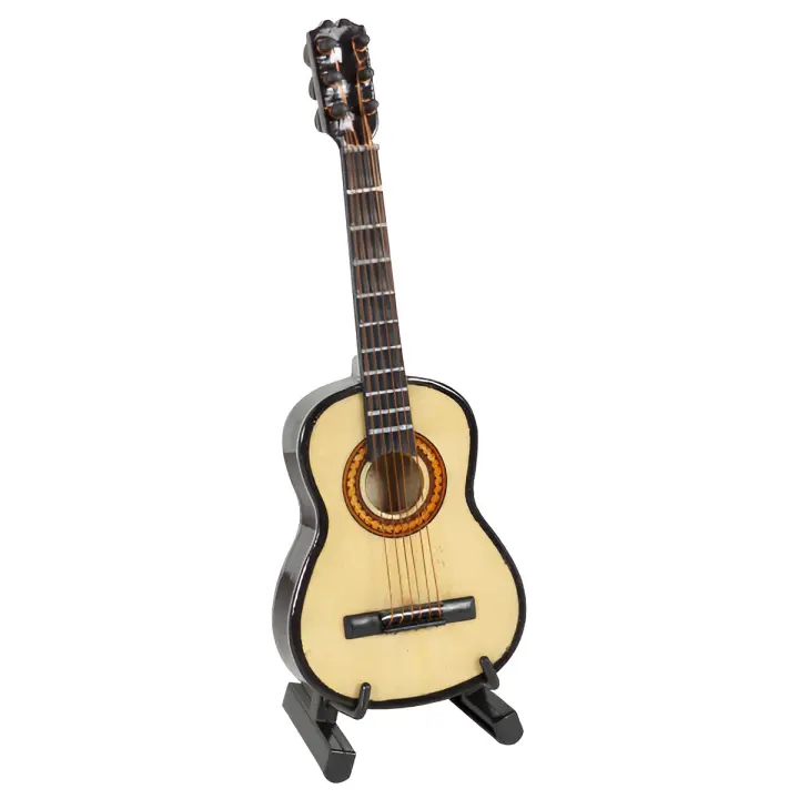 mini guitarra clasica para adorno 12 cms dd008 - 1