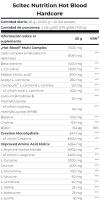 Hot Blood Hardcore 700gr - Scitec Nutrition - details 3