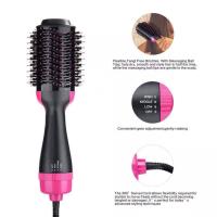 4 En 1, voluminizador de secador de pelo y estilizador, Cuchillo de Aire Caliente profesional con sonido Antifrizz de Iones negativos para secar, Alisar, Salón - details 1