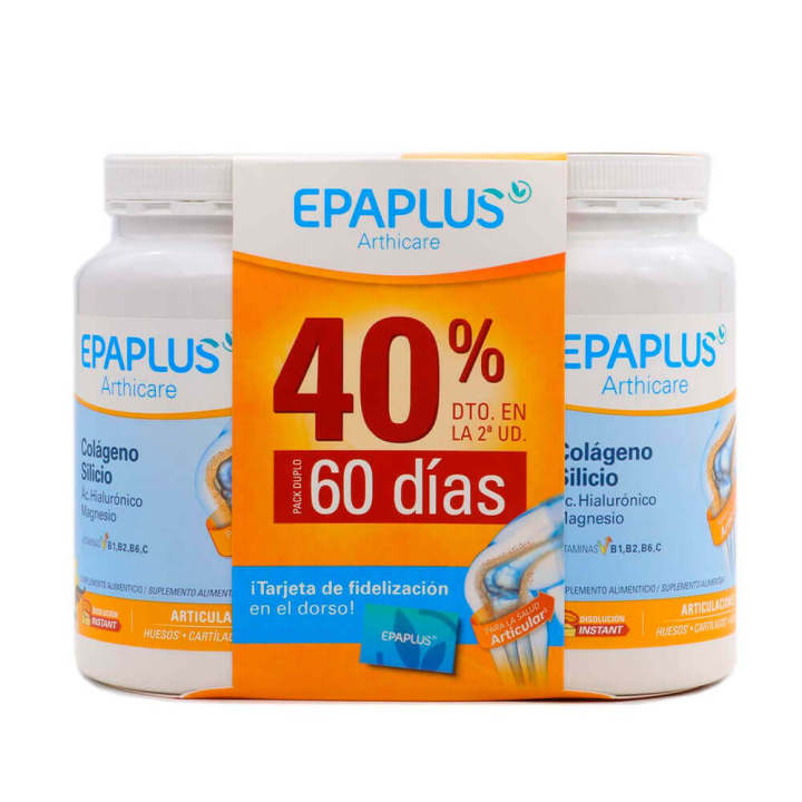 Epaplus Colágeno Duplo Limón con Ácido Hialurónico y Magnesio