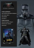Figura De Acción Batman DC Comics 19cm Escultura De Cabeza Limitada De La Película Coleccionable Regalo Para Niños - details 10