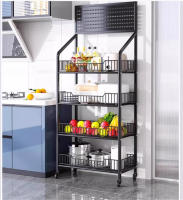 Estantes para cocina microondas con ruedas, carritos organizador tienda supermercado ,carritos organizador de salón de baño,mueble de cociona estantería de almacenamiento de metal libro juguete, estantería para con ruedas ,ESTANTERIA MICROONDA DE METAL - details 2