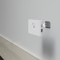 Lámpara Nocturna Inteligente LED Con Sensor De Movimiento Recargable Tipo-C Luz Magnética Sensing Humana Lámpara De Noche Para Libros - details 3