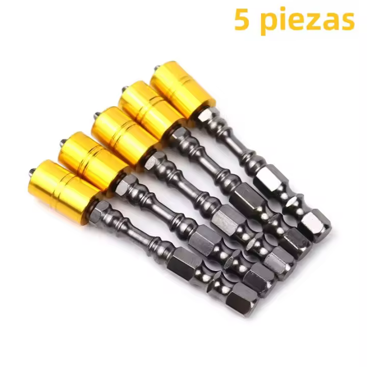 Juego De Puntas De Destornillador Magnético Fuerte 65mm Phillips Para Tabique Y Techo Desechables Destornillador Magnético De Acero De Aluminio - 1