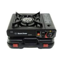 Cocina portátil dual HOPE HOME, funciona con cartucho de gas o botella de gas externa ,Estufa de Gas Portátil para Camping y Viajes | Ligera, Segura y Eficiente | Ideal para Exteriores e Interiores - details 0