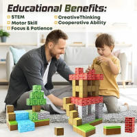 Bloques De Construcción Magnéticos DIY Para Navidad Escena Mundial Famosa Juguetes Para Niños Set De Construcción Creativa Regalo De Navidad - details 0