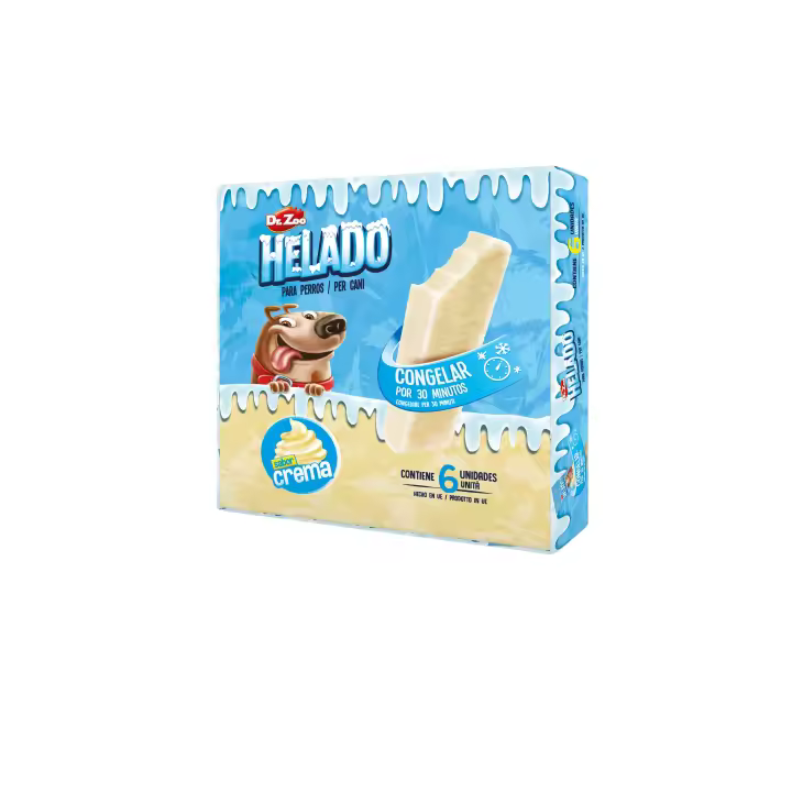 Dr. Zoo Helado Crema para Perros - 6 Ud - 1