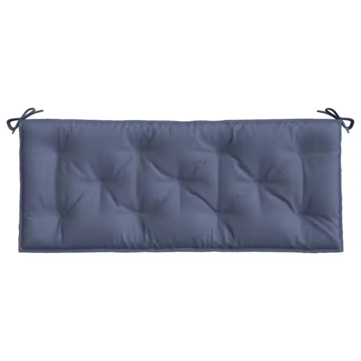 Tela Oxford para Banco de Jardín Azul Marino 120x50x7 cm - 1