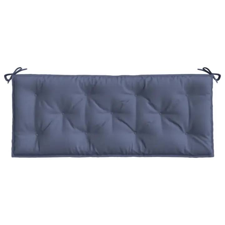 Tela Oxford para Banco de Jardín Azul Marino 120x50x7 cm - 1