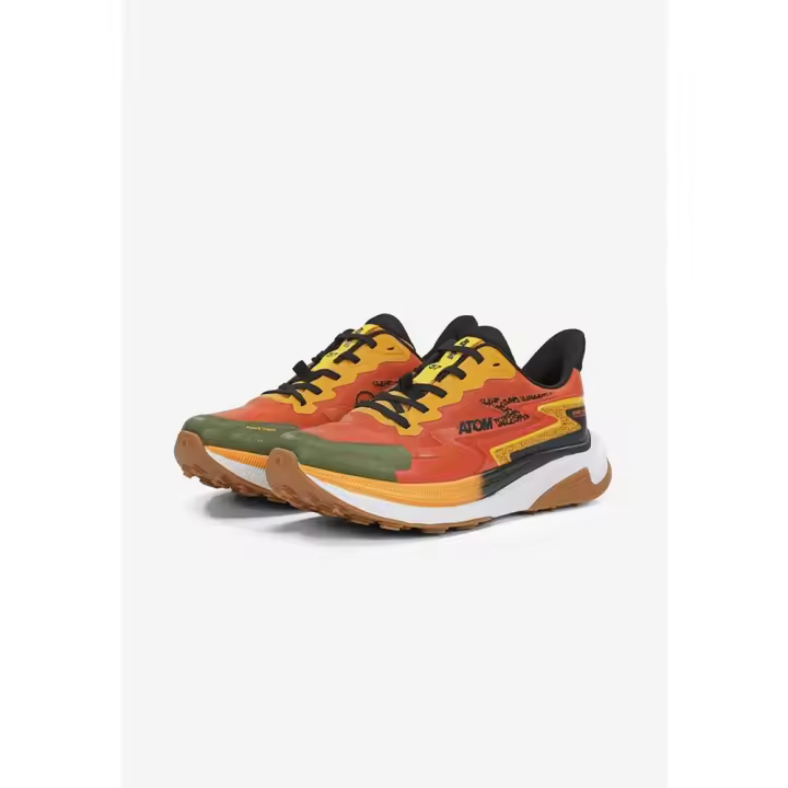 Fluchos AT160 Deportivas Planas Hombre Naranja - 1