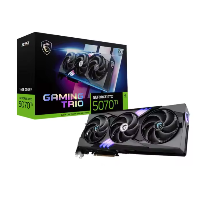 TARJETA GRAFICA MSI RTX 5070TI 16GB GAMING - 1