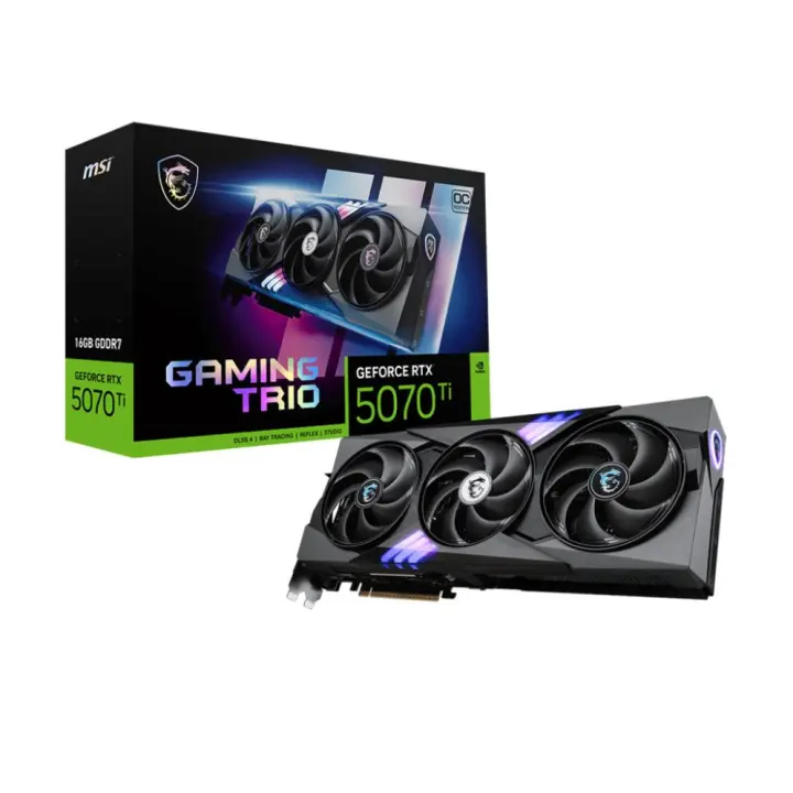 TARJETA GRAFICA MSI RTX 5070TI 16GB GAMING - 1