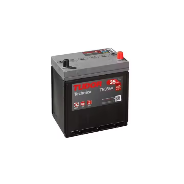 Batería de coche Tudor Technica TB356A 12V 35Ah 240A para Coches Urbanos - 1