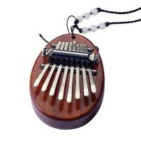 Mini Kalimba 8 Claves Piano De Uso Manual Estilo Gota De Agua Instrumento Cute Portátil Regalo Elegante Para Niños - details 1