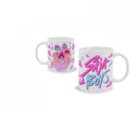 Taza cerámica SAJA BOYS 325ML HUNTRIX K-POP DEMON HUNTERS - details 1