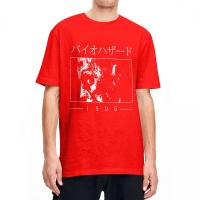 Camiseta De Algodón 100% Respirable Para Hombre Estilo Harajuku Y2K Con Diseño De Residented Eviled T-shirt Oversized Para Playa Y Uso Diario - details 17