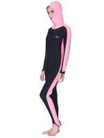 Traje De Baño Unipersonal Protección Solar De Jalea Buceo Snorkel Equipamiento De Natación Para Hombres Material Nylon Spandex - details 1
