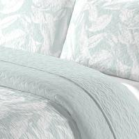 Colcha Bouti para Cama 105cm/135cm/150cm/180cm, Cubre Cama Fina  Incluye 2 Fundas de Cojín, Diseño de plantas para Primavera, Verano y Entretiempo - details 11