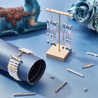 20pcs Tornillos De Acero Inoxidable Para Pulsera Y Collar De Cuentas Multifilamento Hecho En Zhejiang China Metal Clavija Final De Tubo Para DIY Joyería - details 0