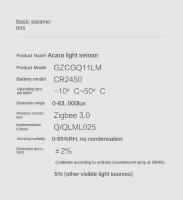 Sensor De Luz Y Brillo Aqara Original T1 Zigbee3.0 Control Magnético Para Hogar Inteligente Sensor De Luz Detector Compatible Con APP Homekit - details 9