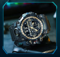 Reloj Deportivo De Lujo SANDA G-Style Militar LED Digital Para Hombre Resistente Al Agua Cuarzo Reloj De Pulsera Con Pantalla Analógica Y Digital - details 11