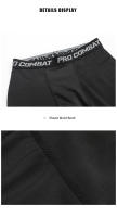Pantalones De Compresión De Talla Completa Para Hombre SONECHOKI Tights De Correr Secado Rápido Leggings De Baloncesto Con Cintura Elástica - details 16