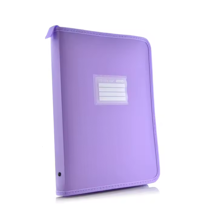 Carpeta Zipper Office Box Cubiertas Rígidas 12 Colores Colorline - 1