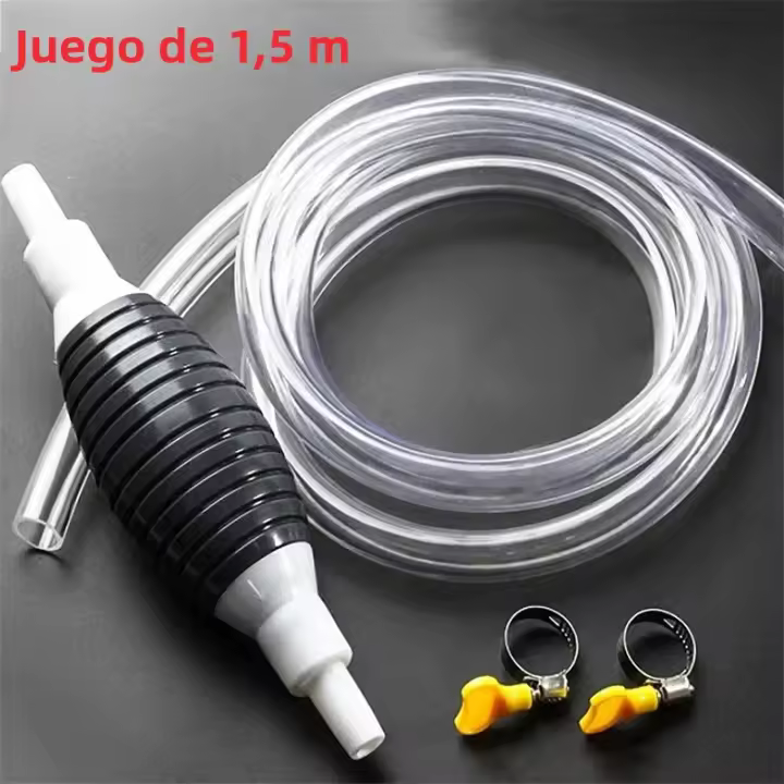 Bomba De Combustible Para Coche Alta Fluidez Accesorios Universales Para Motocicleta Tanque De Agua Pesca Aceite Gasolina Diésel Transmisión De Líquido Herramientas Automotrices - 1