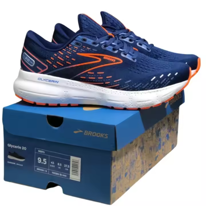 Zapatos De Entrenamiento Diario Para Hombres Brooks Glycerin 20 Neutrales Con Excepcional Durabilidad Y Soporte - 1