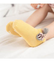 Calcetines De Bebé Para Niñas Y Niños Con Diseño De Dibujos Animados Antideslizantes Para Recién Nacidos Y Infantes Hasta Los 3 Años Lote De 3 Pares - details 1