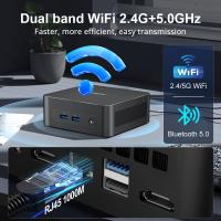 Mini PC Ninkear N10, Intel N100 4 Núcleos Máx 3.4GHz, 16GB RAM 512GB SSD, Windows 11, 2*HDMI 2.0 (4K@60Hz) Doble Pantalla, WiFi 2.4/5GHz Bluetooth 5.0, 3*USB 3.0 1*USB 2.0 1*RJ45 1*Jack para Auriculares, For Office, Work, Home - details 10