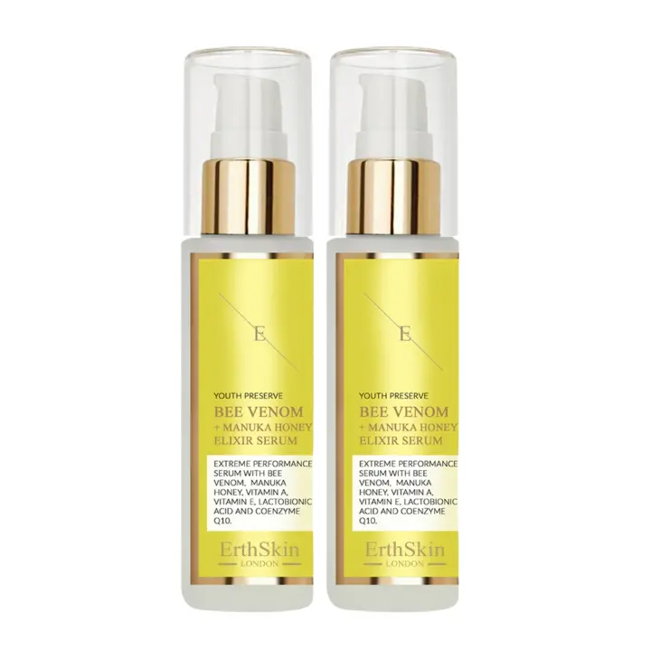 ErthSkin London 2x Suero Elixir de Veneno de Abeja + Miel de Manuka 60 ml - 1