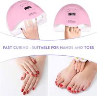 Lámpara UV para uñas de gel, máquina de manicura de 120 W, lámpara LED UV para esmalte de gel, 4 temporizadores, accesorios profesionales para manicura, Curado de uñas de gel para pies. - details 3