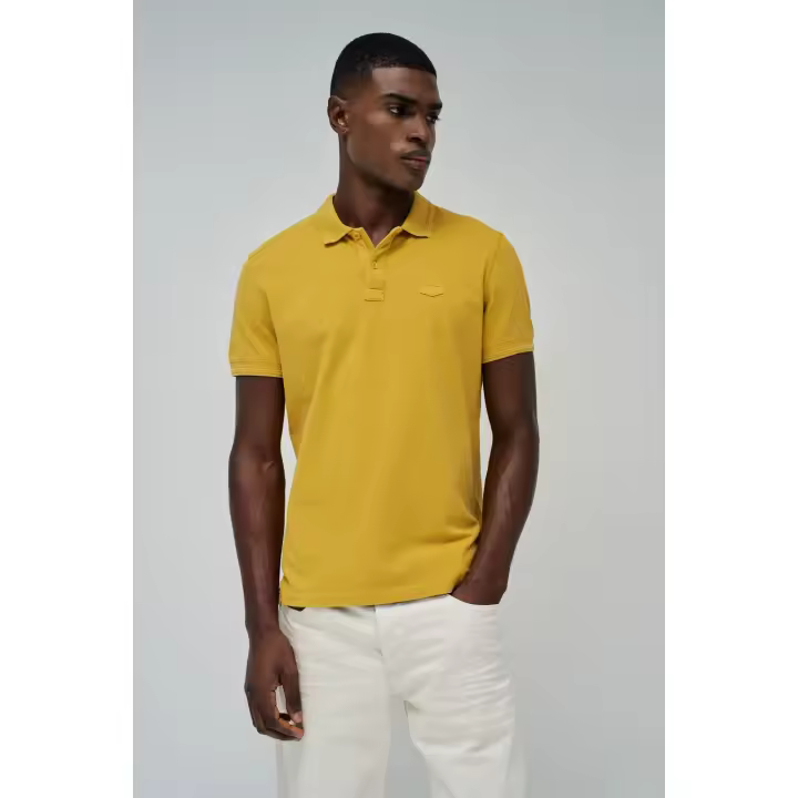 Polo Whash Premiun Mostaza Salsa - 1