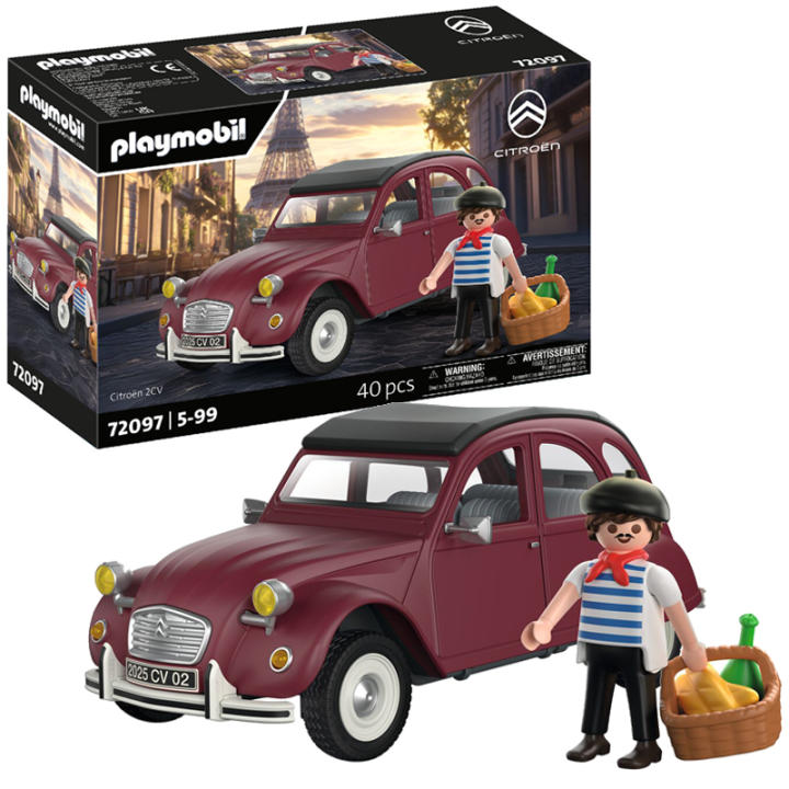 PLAYMOBIL CITROËN 2CV MORADO EXCLUSIVO, 72097, TIENDA CON LICENCIA OFICIAL