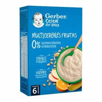 GERBER MULTICEREALES FRUTA 270 G - 1