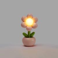 Lámpara De Noche LED Mini Con Diseño Floral Para Decoración De Hogar Y Dormitorio Lámpara De Escritorio Creativa Para Niños Regalo Iluminación De Mesa Con Luz Suave Y Efecto Decorativo - details 3