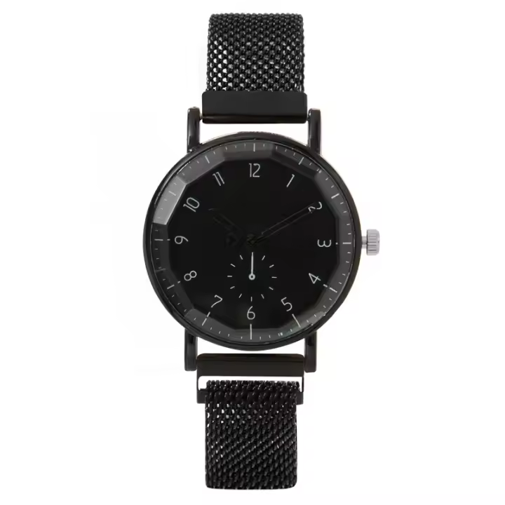 Reloj para mujer estudiante con numeración, correa magnética, movimiento de cuarzo, un reloj práctico y moderno para la joven - 1
