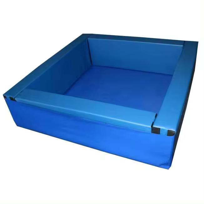 SUELO DE LONA PVC PARA PISCINA CUADRADA DE 150X150 CM - 1