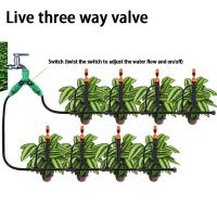 Válvula De Drenaje Y Para Jardín Sistema De Riego Conector De Camión De Agua Adaptador De Grifo Controlador Rápido N7B1 - details 1