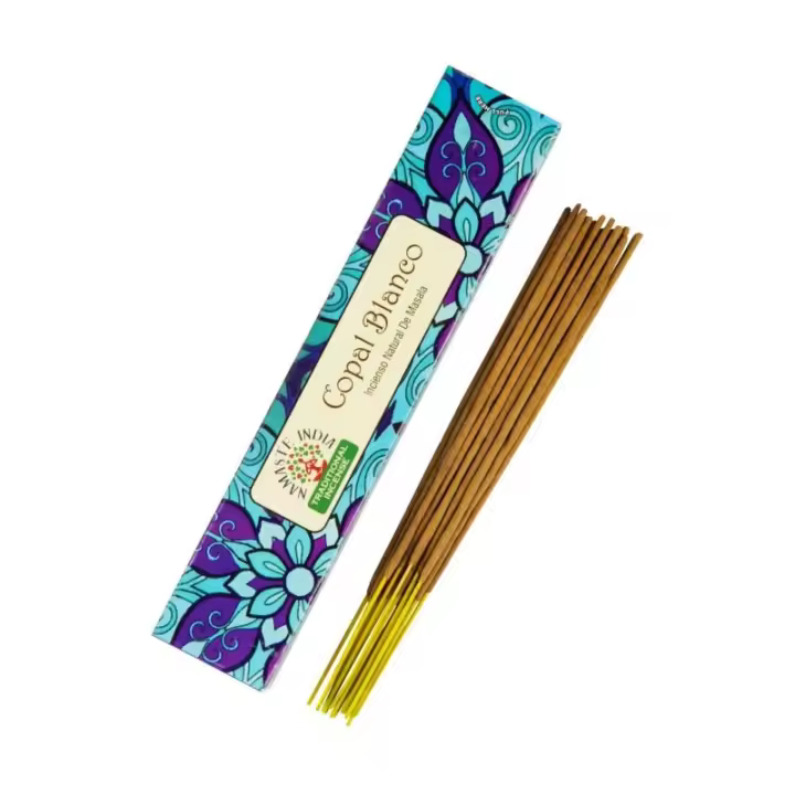 Incienso Namaste Masala Mandala Natural - Copal Blanco - Tradicional de India Agarbathi - Hecho a Mano - 1