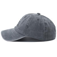 Gorra De Béisbol De Algodón Lavado Con Bordado De Letras Unisex Ajustable Vintage Desgastada Para Hombres Y Mujeres Protección Solar Gorras Para Hombres - details 10
